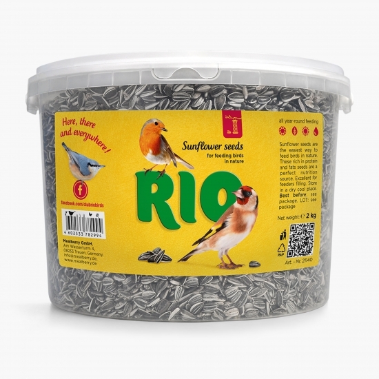 Semințe floarea-soarelui pentru păsări 2kg