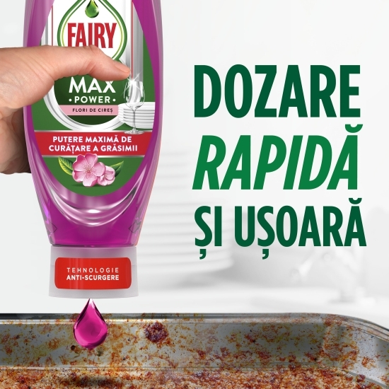 Detergent de vase MaxPower Cherry Blossom 0.73l