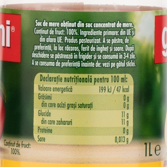 Suc de mere 1l