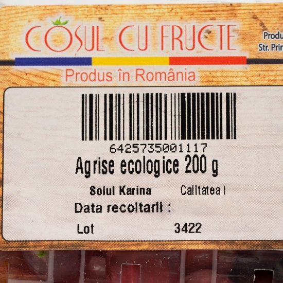 Agrișe eco, România 200g
