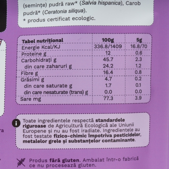 Brain Food, pulbere funcțională ecologică 200g