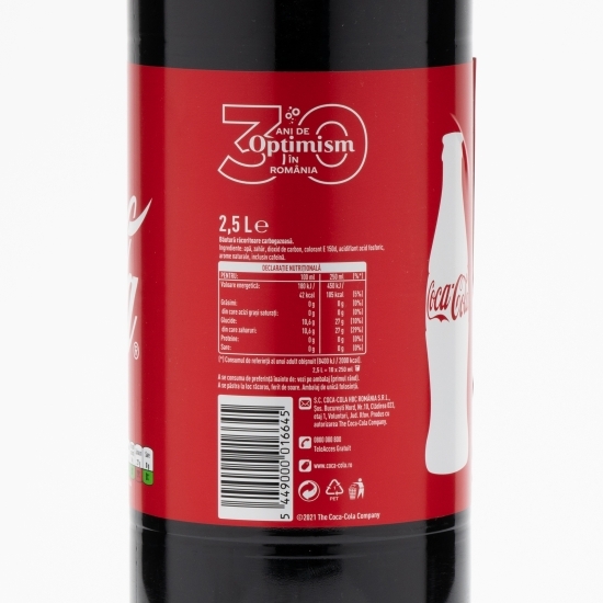 Băutură carbogazoasă cola 2.5l