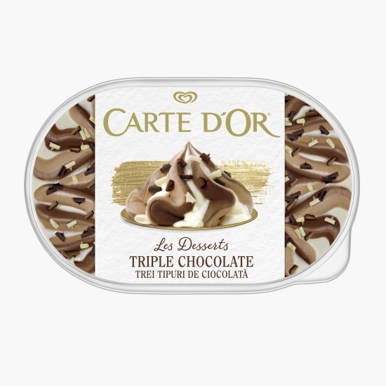 Înghețată trei tipuri de ciocolată 900ml