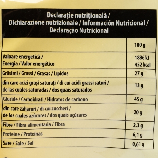 Mini croissante cu cremă de cacao, 185g