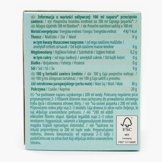 Ceai natural pentru slăbit Fit&Slim 20 plicuri x 1.6g