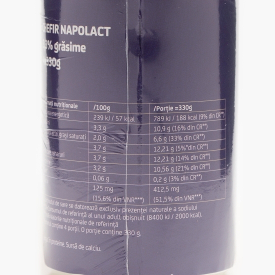 Chefir 3.3% grăsime 4x330g