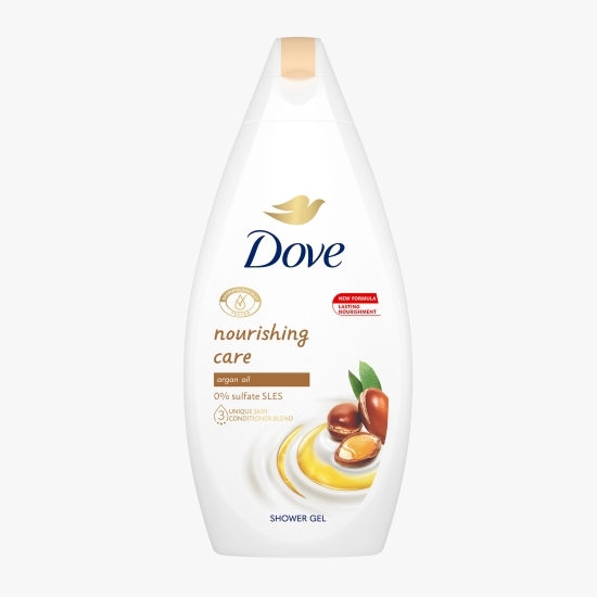 Gel de duș Nourishing Care cu ulei de argan 450ml