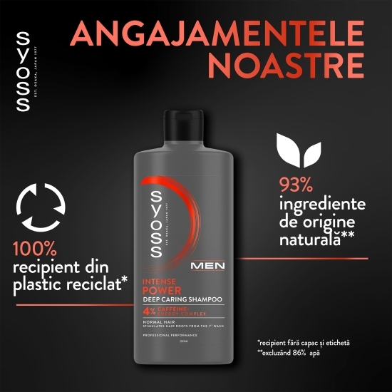 Șampon Intense Power pentru păr normal 440ml
