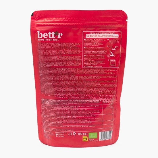 Mix eco pentru brownie, fără gluten 400g
