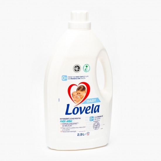 Detergent de rufe lichid pentru haine albe 32 spălări, 2.9l
