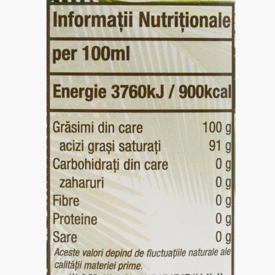 Ulei de cocos eco 500ml