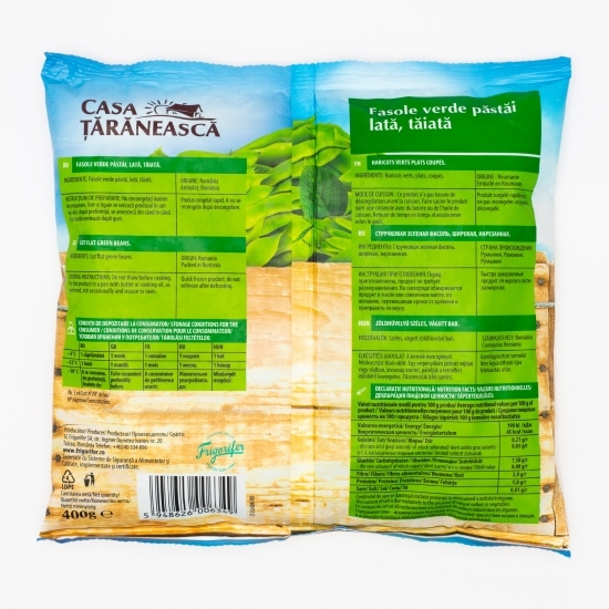 Fasole verde lată 400g