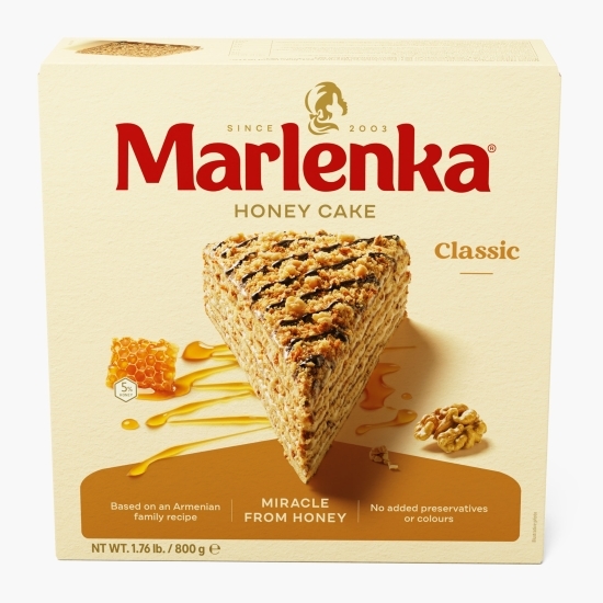 Prăjitură cu miere și nucă 800g