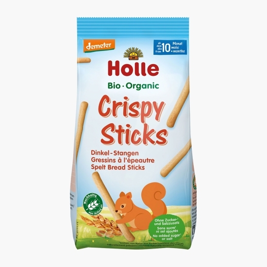 Sticksuri eco din grâu spelta pentru copii, +10 luni Holle, 80g