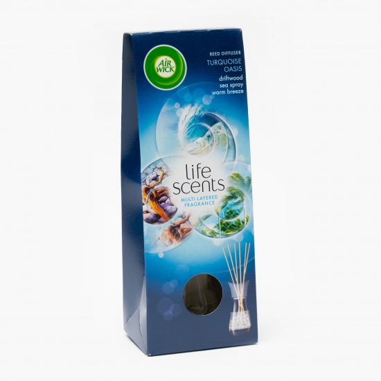 Odorizant bețișoare de ratan Turquoise Oasis 30ml