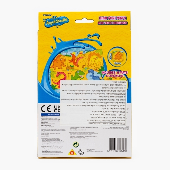 Set desen cu apă mini covorașe asortate Dino, +18 luni