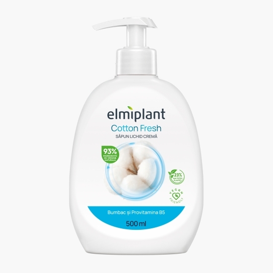 Săpun lichid cremă Bumbac & Provitamina B5, 0.5l