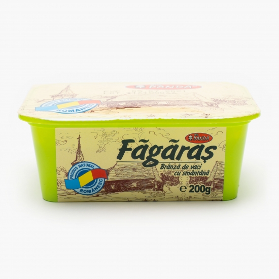 Brânză de vaci Făgăraș cu smântână 200g 