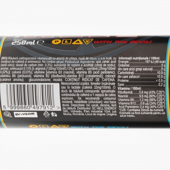 Băutură energizantă Gamer PvP doză 0.25l