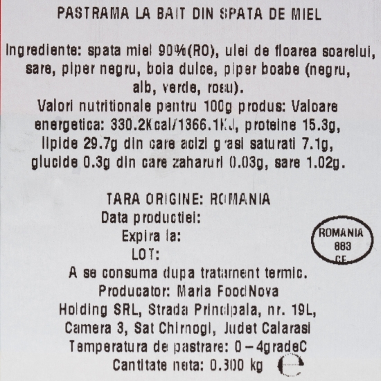 Pastramă de miel la baiț 300g