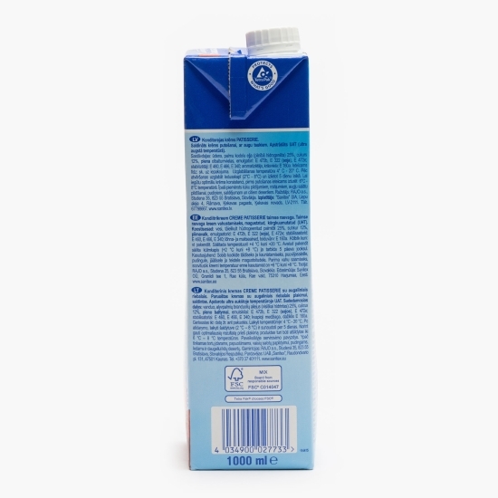 Creme Patisserie vegetală 1l