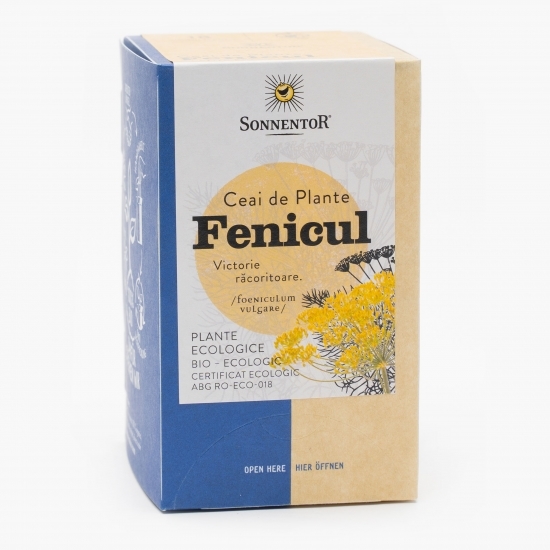 Ceai de plante fenicul eco 18 plicuri