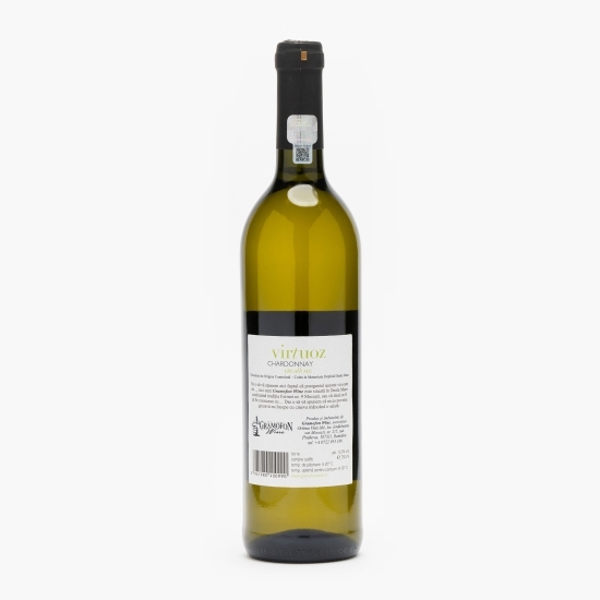 Vin alb sec Virtuoz Chardonnay, 12.9%, 0.75l