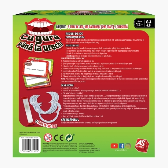 Cu gura până la urechi - pentru copii mari +12 ani