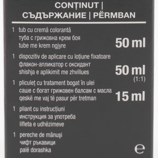 Vopsea de păr permanentă fără amoniac Color Oleo 4-15 ches brown 115ml