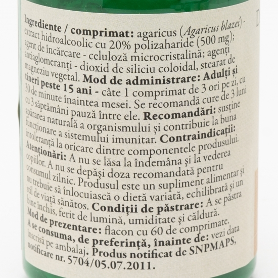 Agaricus 60 comprimate