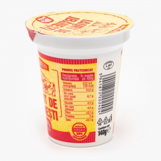 Iaurt de Ibănești, 10% grăsime, 140g
