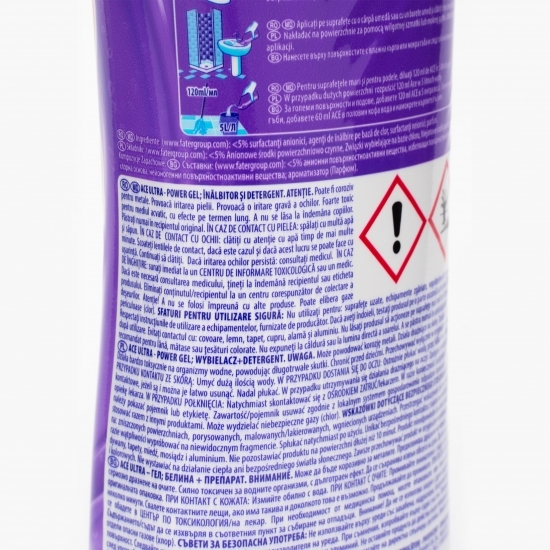 Înălbitor și detergent gel pentru baie, Floral 0.75l