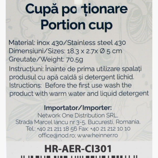 Cupă porționare, diametru 5cm