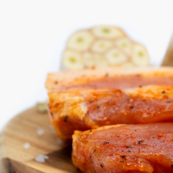 Pulpă porc cu condimente 500g