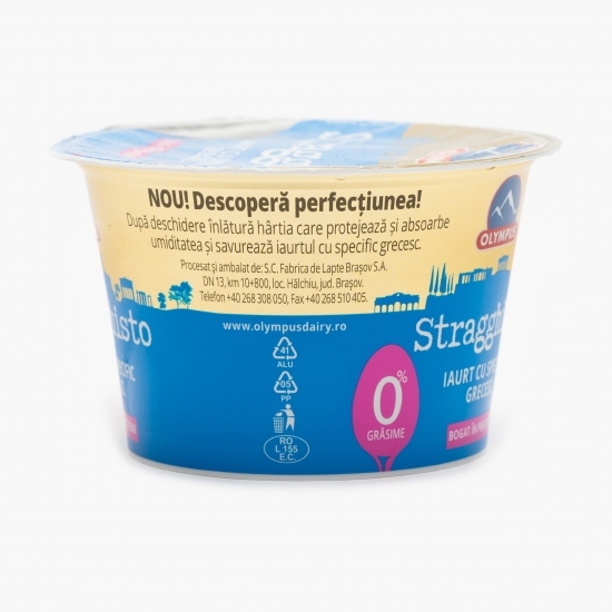 Iaurt Stragghisto 0% grăsime 150g