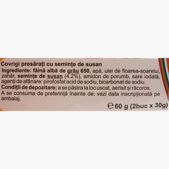 Covrigi cu susan 2x30g