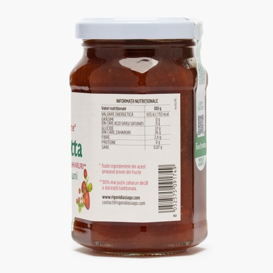Dulceață eco de căpșuni și fragi 250g