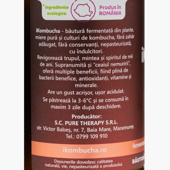 Kombucha rooibos 330ml