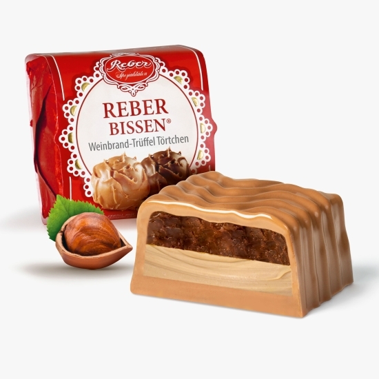 Truffle cu brandy și ciocolată cu lapte 40g 