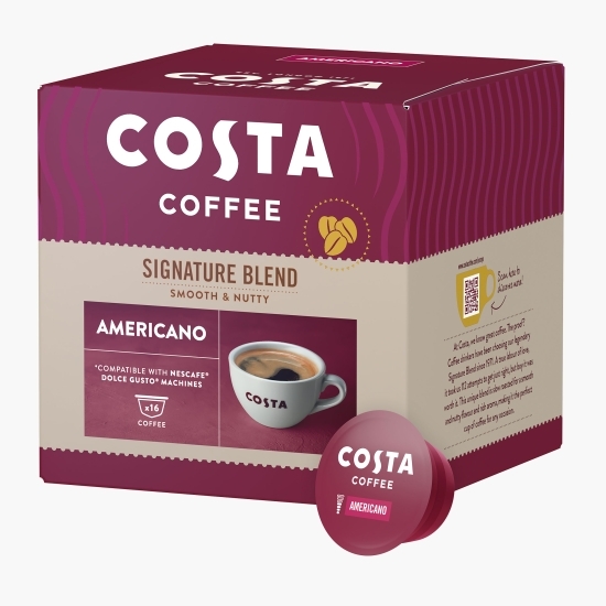 Capsule cafea, Americano Signature Blend Medium, 16 băuturi, 120g