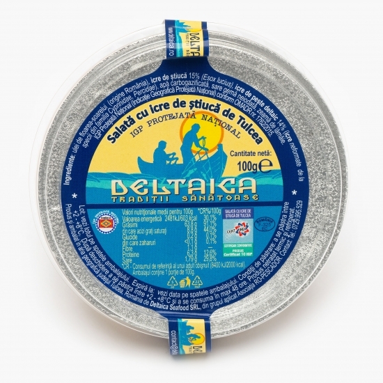 Salată cu icre de știucă de Tulcea IGP 100g