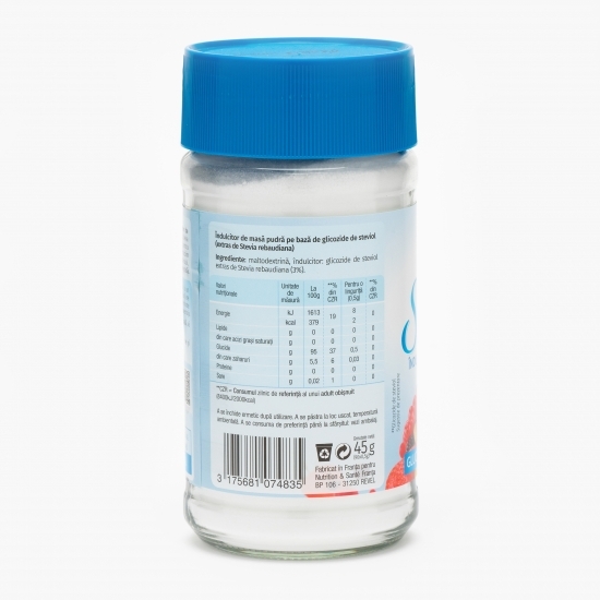 Îndulcitor vegetal de ștevie 45g