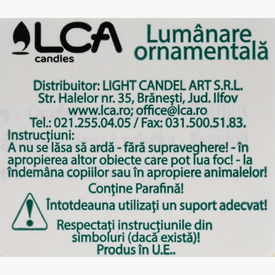 Lumânare parfumată în pahar - Cookie Fever