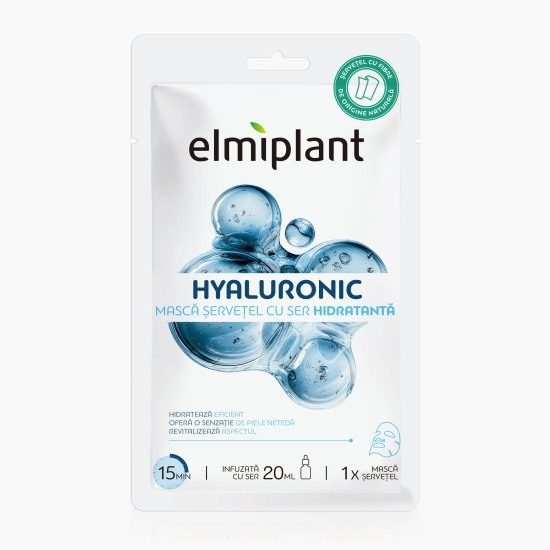 Mască șervețel revitalizantă, Hyaluronic, 20ml