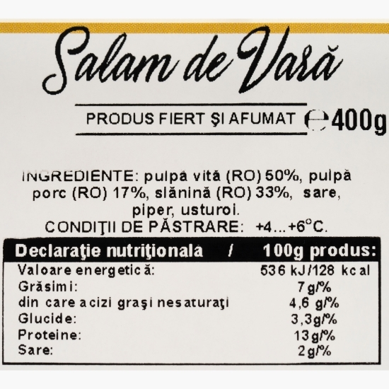 Salam de vară 400g