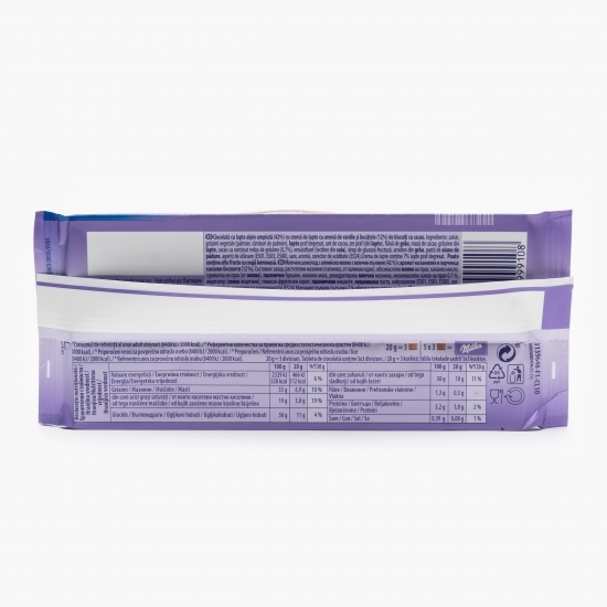 Ciocolată cu lapte umplută cu cremă și biscuiți 100g