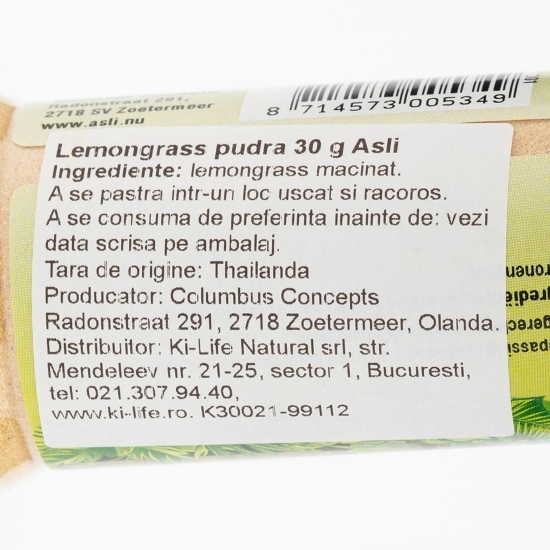 Lemongrass pudră 30g