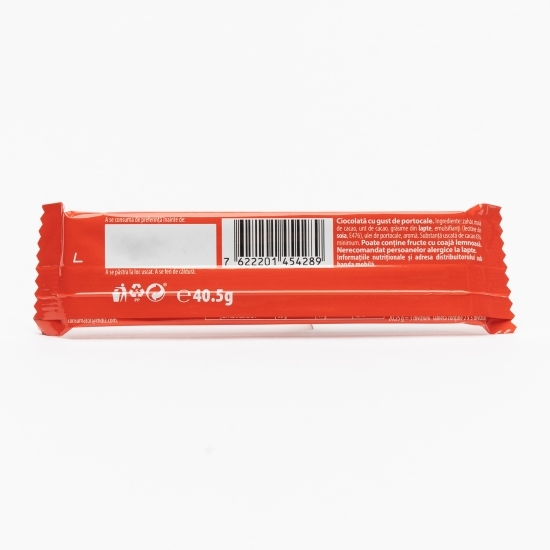 Ciocolată amăruie cu gust de portocale 40.5g