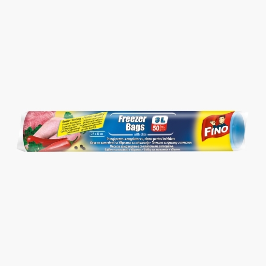 Pungi pentru congelator 3l 50 buc