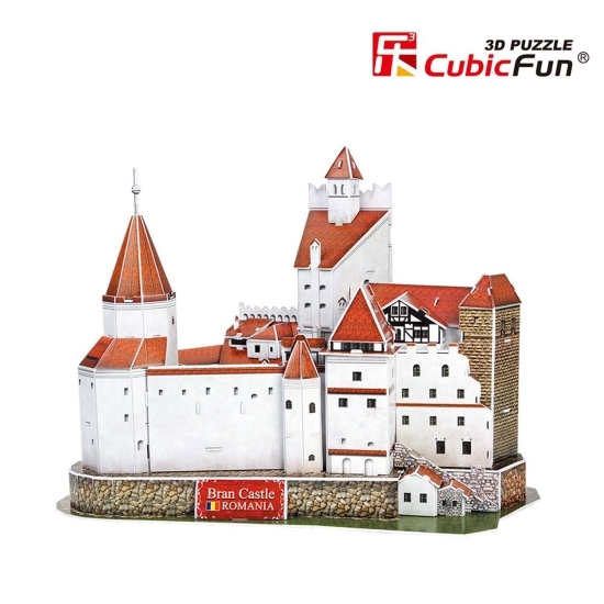 Puzzle 3D Castelul Bran, 93 piese